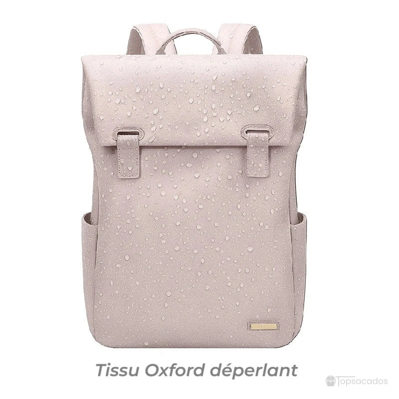 Sac à dos femme antivol en tissu Oxford déperlant, parfait pour affronter la pluie