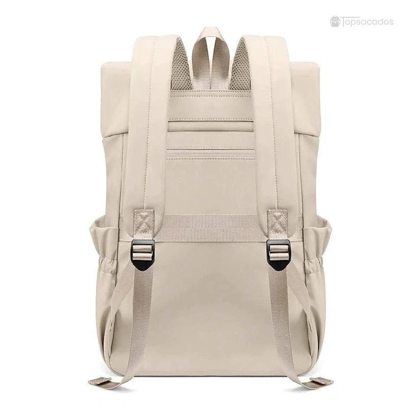 Sac à dos femme antivol avec sangles larges et dos rembourré, maintien optimal