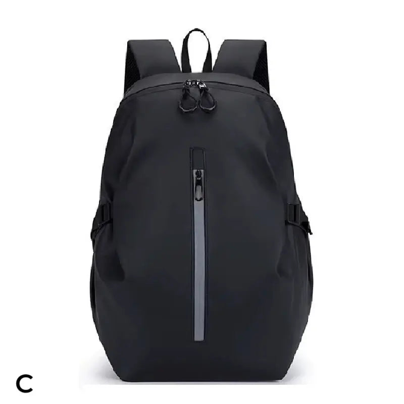 Sac à dos étanche pour moto modèle C, avec fermeture centrale réfléchissante et double tirette ergonomique