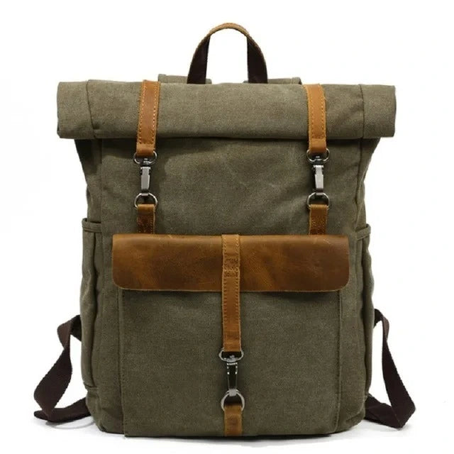 Sac à dos toile Rolltop