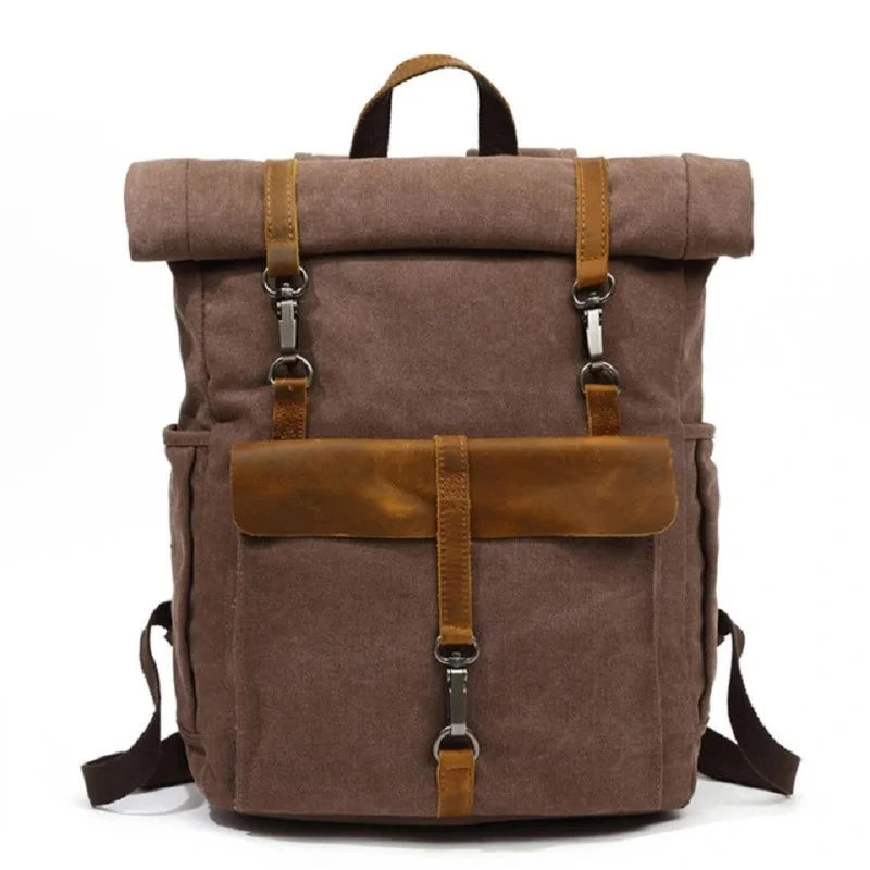 Sac à dos toile Rolltop
