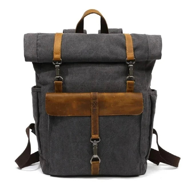 Sac à dos toile Rolltop